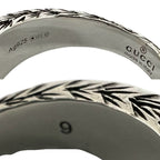 Gucci Interlocking G Arabesque Ring 925 Sterling Silver — view 3