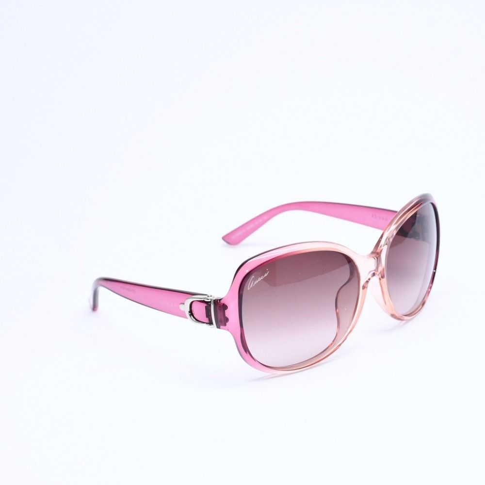 Gucci Sunglasses Eyewear S Horsebit Pink Silver — view 4