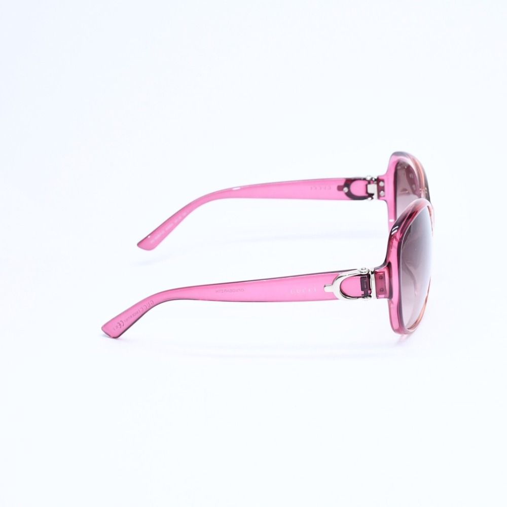 Gucci Sunglasses Eyewear S Horsebit Pink Silver — view 5