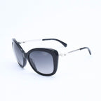 Chanel Sunglasses Eyewear S8 CC Logo Faux Pearl Black — view 3