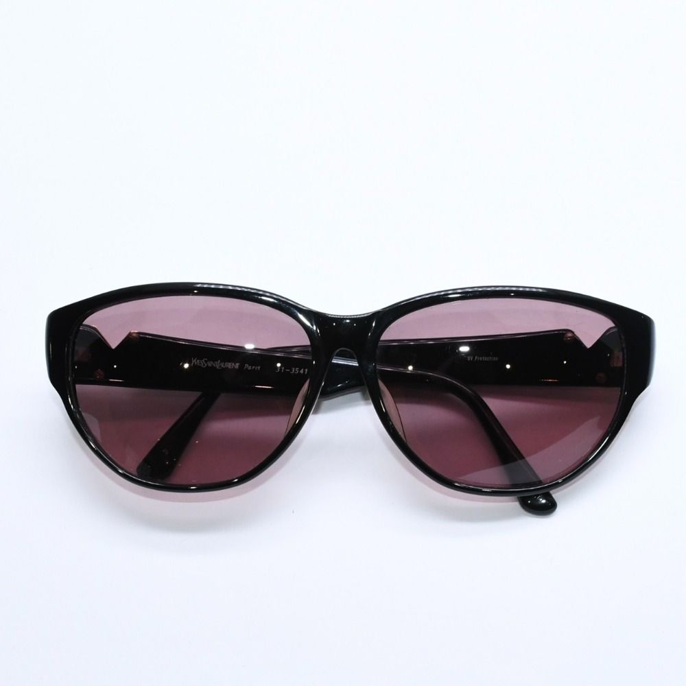 Saint Laurent Sunglasses Eyewear Black Brown Acetate