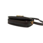 Gucci Vintage GG Logo Horsebit Leather Shoulder Bag Brown — view 8