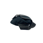 Gucci GG Canvas Leather Shoulder Bag Waist Pouch Black — view 6