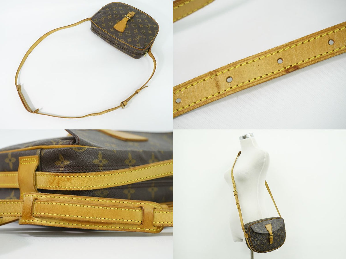 Louis Vuitton LV Jeune Fille Monogram Shoulder Bag Pochette Brown — view 6