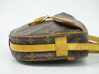 Louis Vuitton LV Jeune Fille Monogram Shoulder Bag Pochette Brown — view 4