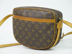 Louis Vuitton LV Jeune Fille Monogram Shoulder Bag Pochette Brown — view 2