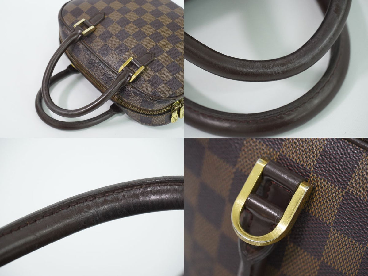 Louis Vuitton LV Sarria Mini Damier Ebene Handbag Brown Bag — view 6