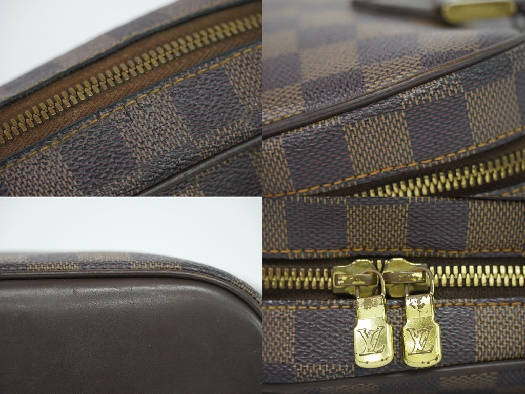 Louis Vuitton LV Sarria Mini Damier Ebene Handbag Brown Bag — view 7