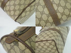 Gucci Vintage Sherry Line GG Supreme Mini Boston Bag Beige Shelly — view 7