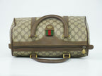 Gucci Vintage Sherry Line GG Supreme Mini Boston Bag Beige Shelly — view 5