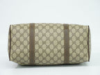 Gucci Vintage Sherry Line GG Supreme Mini Boston Bag Beige Shelly — view 3