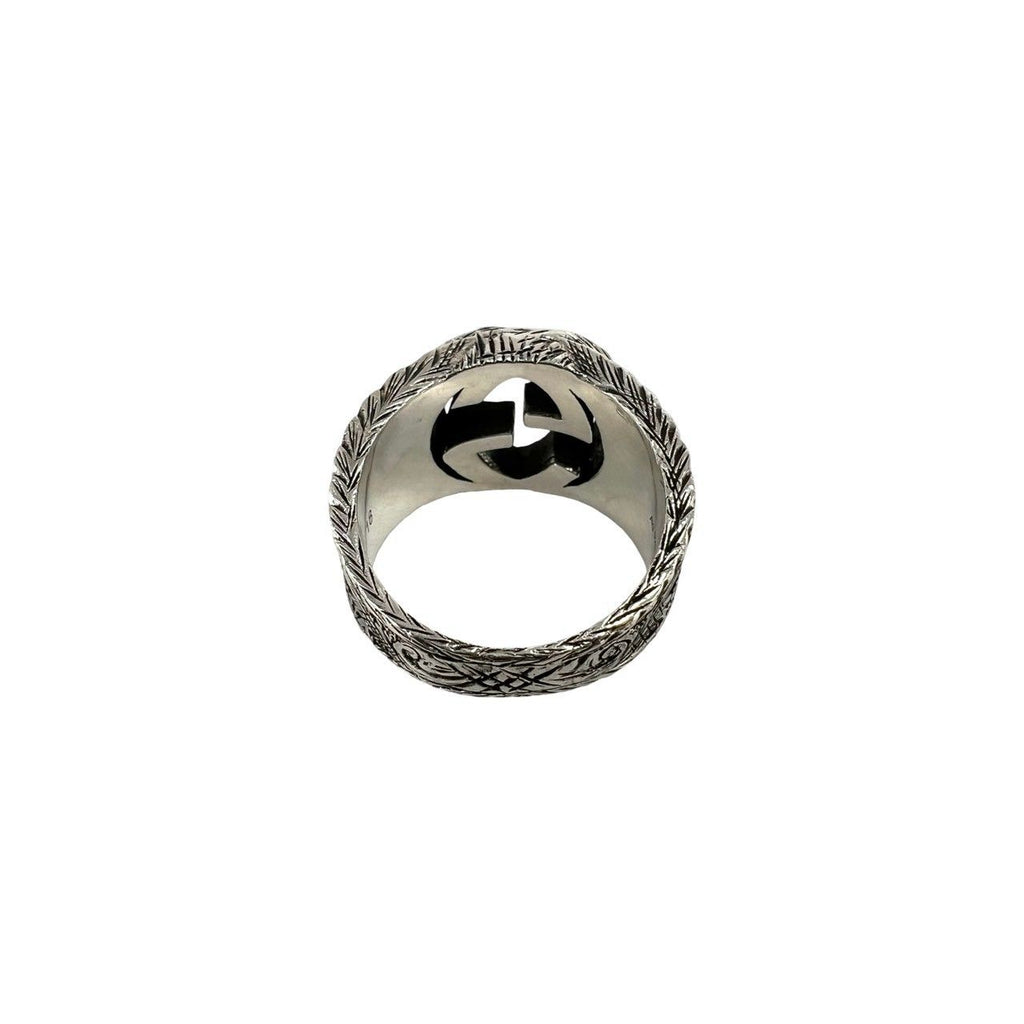 Gucci Interlocking G Arabesque Ring 925 Sterling Silver — view 6