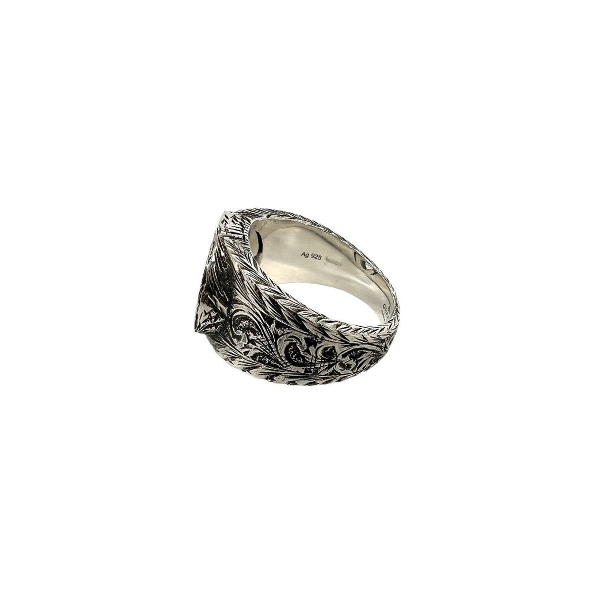 Gucci Interlocking G Arabesque Ring 925 Sterling Silver — view 4