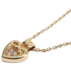 Dior 750 Yellow Gold Diamond Heart Top