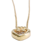 Dior 750 Yellow Gold Diamond Heart Top — view 5