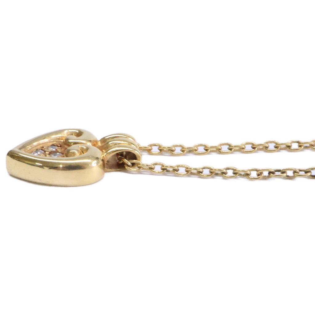 Dior 750 Yellow Gold Diamond Heart Top — view 4