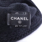 Chanel 23A Cashmere Silk CC Logo Knit Cap Beanie Hat — view 7