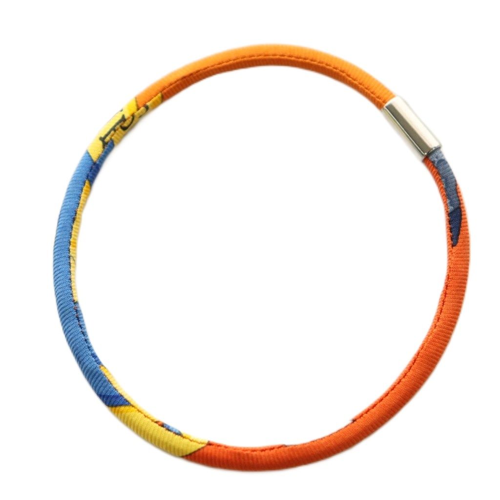 Hermes Bracelet All Over Print Orange — view 2
