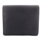 Dior Saddle Lotus Wallet Trifold Goatskin Black — view 2
