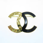 Chanel Brooch Black