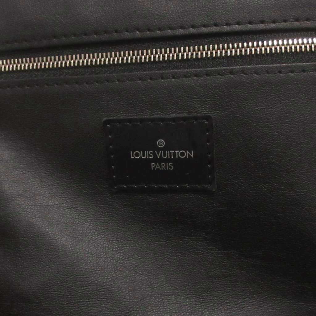 Louis Vuitton Damier Graphite Toilette Pouch Second All Over Print Black — view 6
