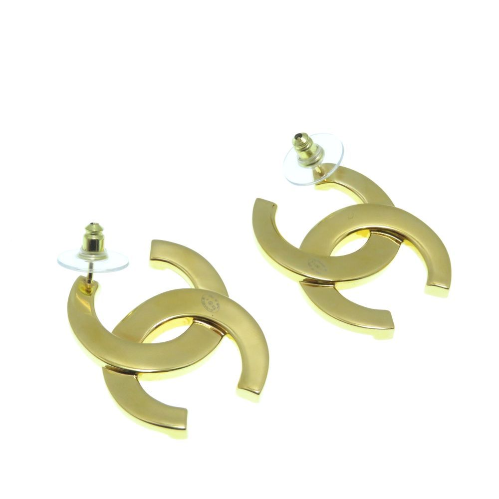 Chanel CC Logo Earrings — view 2