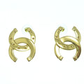 Chanel CC Logo Earrings