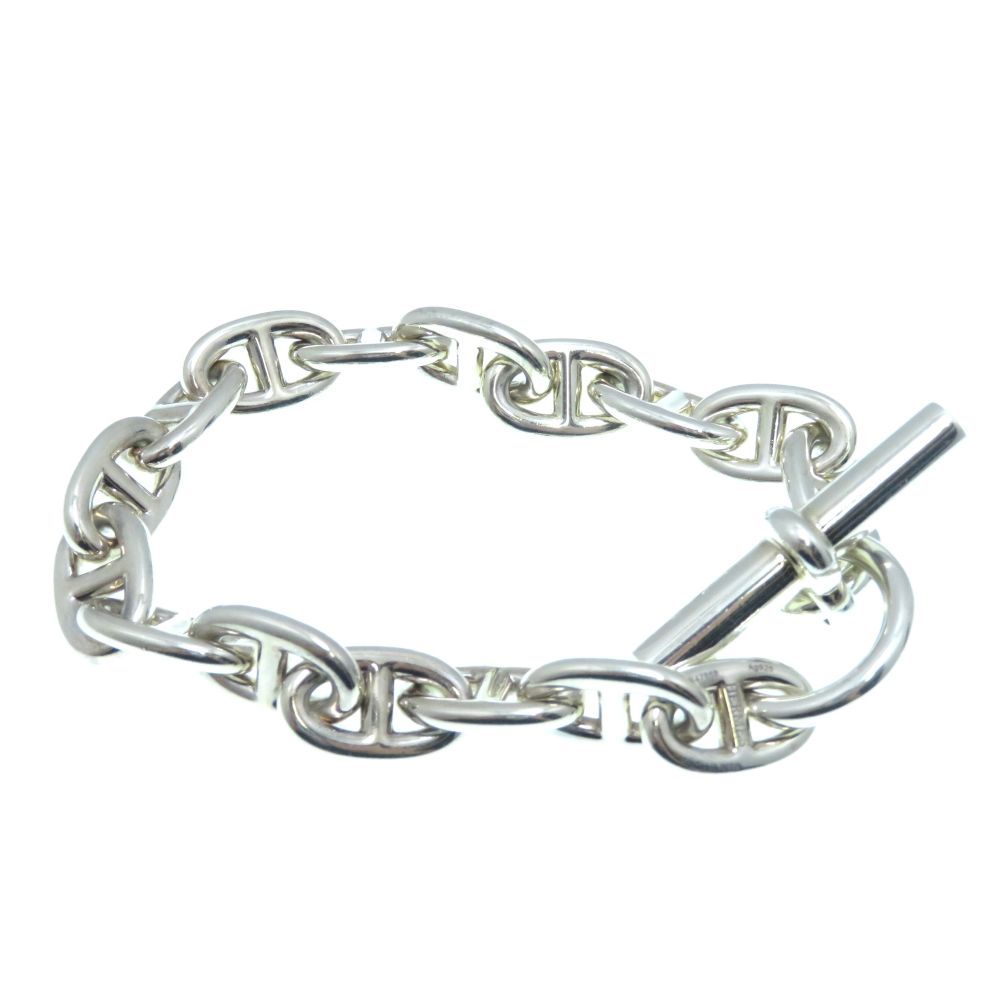 Hermes Chaine D'ancre BL 16 Links Bracelet Silver — view 2