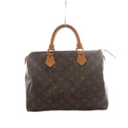 Louis Vuitton Speedy 30 Mini Boston Bag Monogram Pattern Brown — view 2