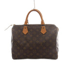 Louis Vuitton Speedy 30 Mini Boston Bag Monogram Pattern Brown