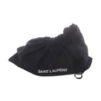 Saint Laurent Classic Monogram Grained Poodle Embossed Leather Belt Bag — view 5
