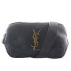 Saint Laurent Classic Monogram Grained Poodle Embossed Leather Belt Bag