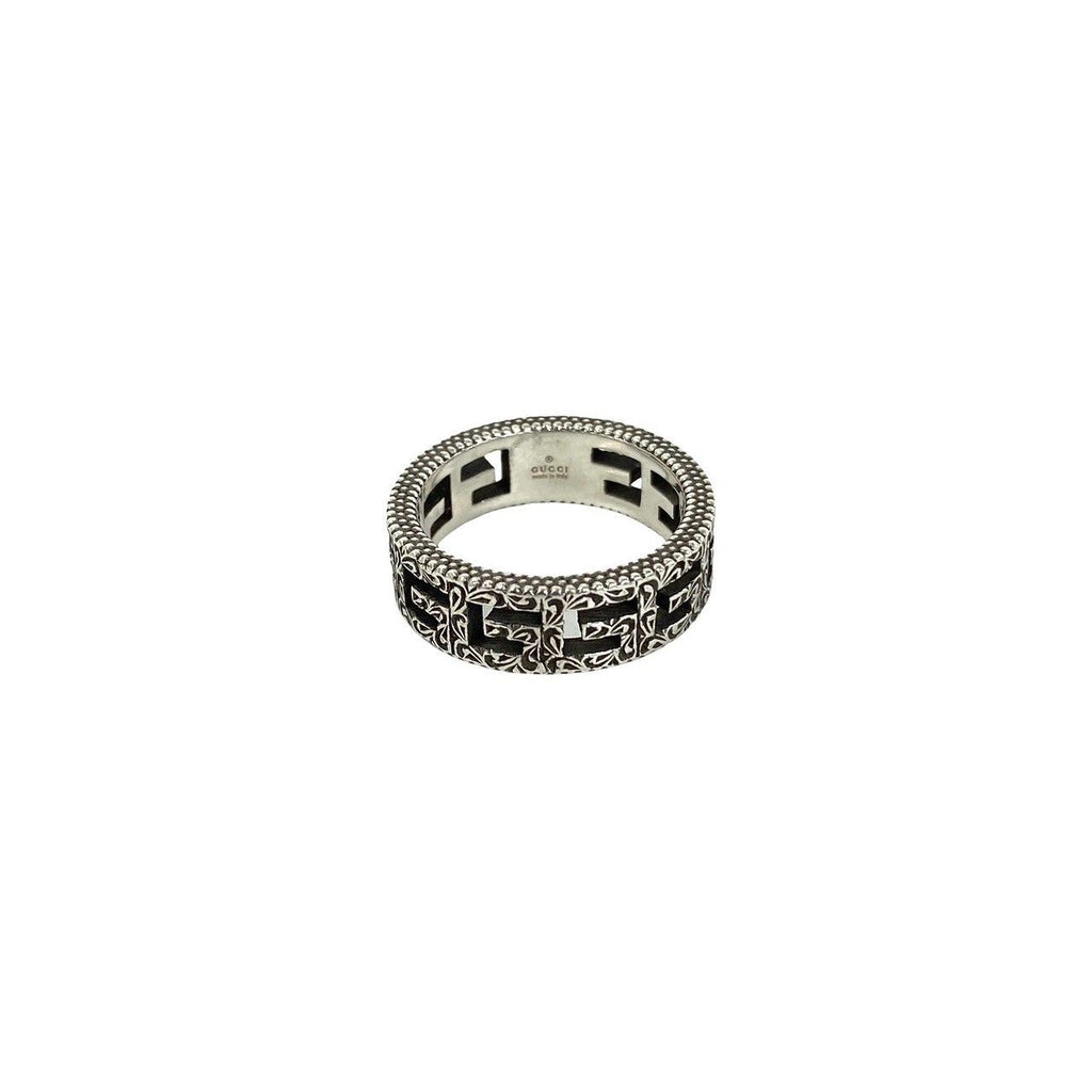 Gucci Square G Arabesque Ring 925 Sterling Silver — view 6