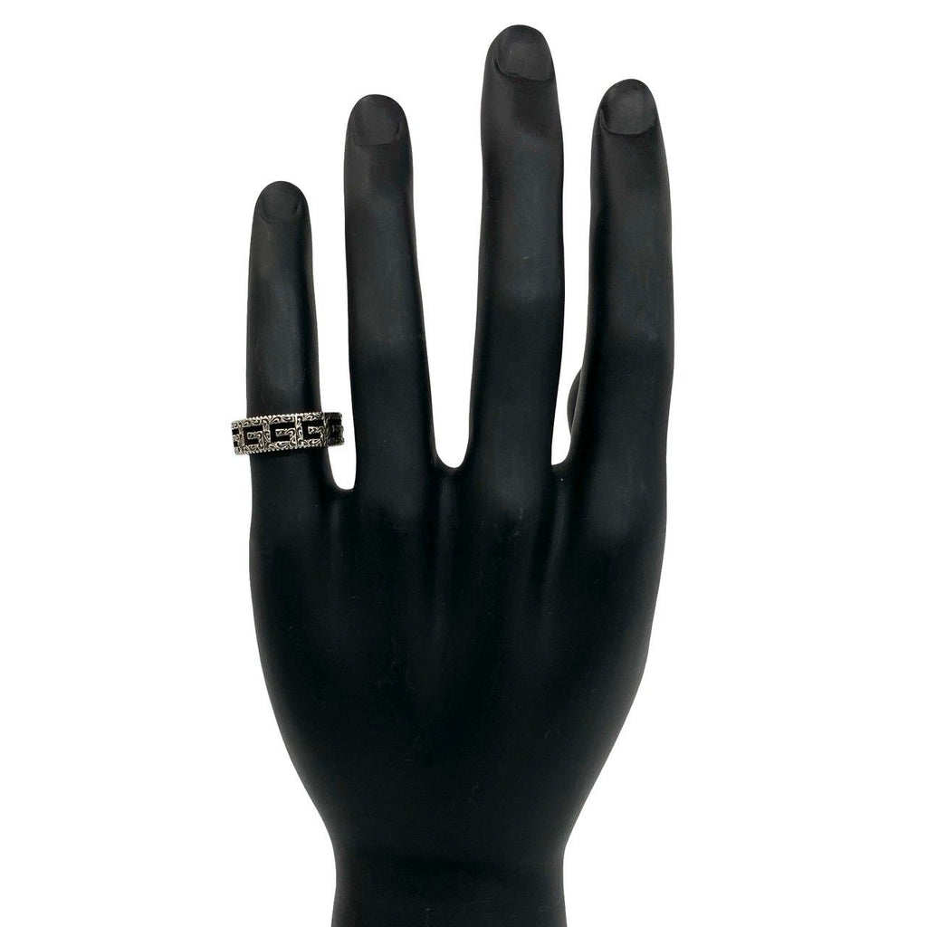 Gucci Square G Arabesque Ring 925 Sterling Silver — view 2