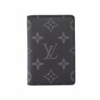Louis Vuitton Card Case Pocket Organizer Monogram Eclipse Black