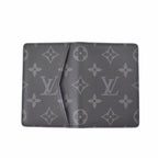 Louis Vuitton Card Case Pocket Organizer Monogram Eclipse Black — view 4