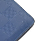 Louis Vuitton Card Case Pocket Organizer Damier Infini Blue — view 6