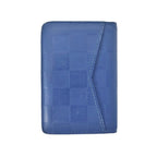 Louis Vuitton Card Case Pocket Organizer Damier Infini Blue — view 2