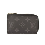 Louis Vuitton Monogram Eclipse Car Key Case Coin Purse Black