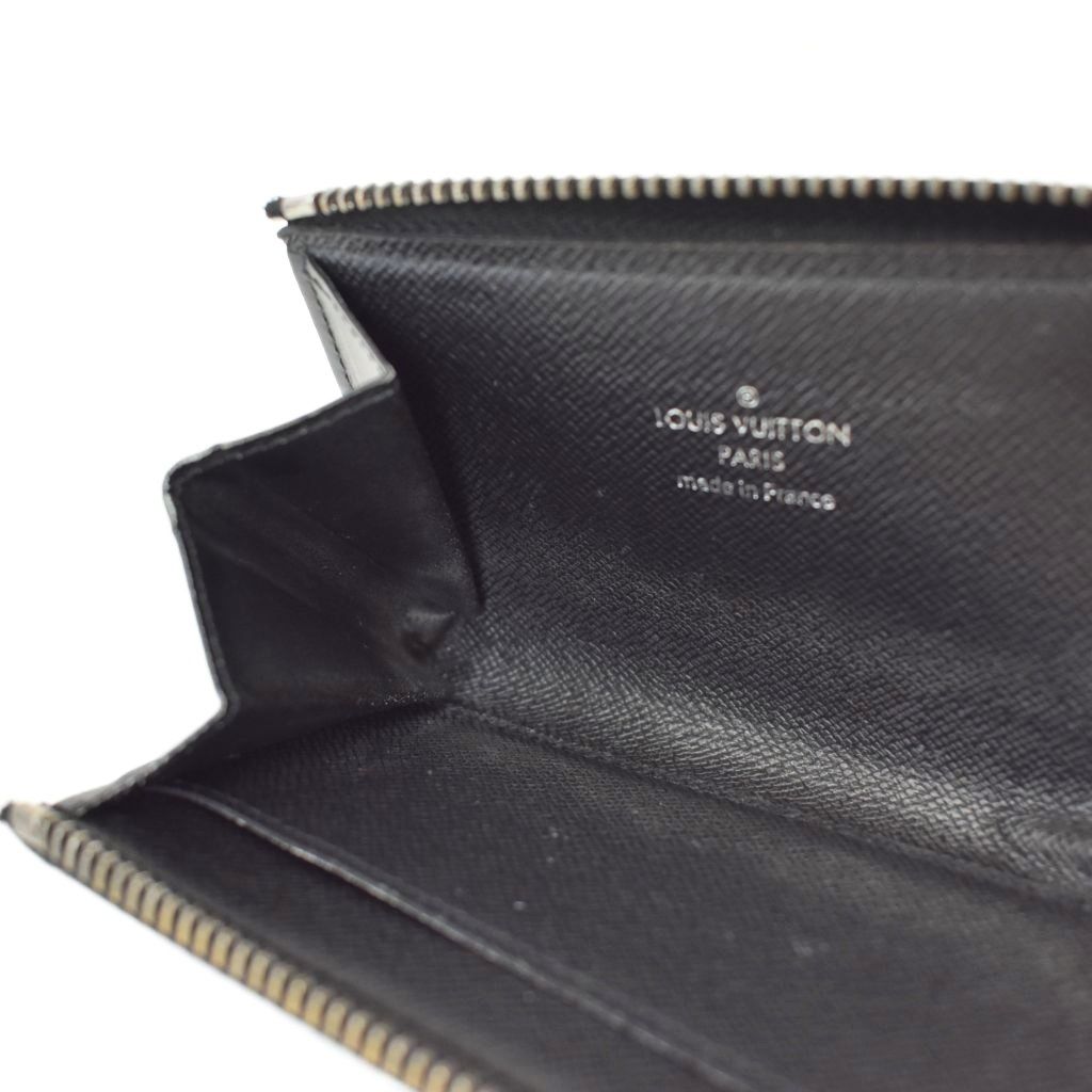 Louis Vuitton Monogram Eclipse Car Key Case Coin Purse Black — view 4