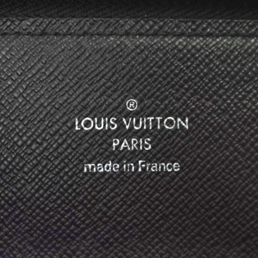 Louis Vuitton Monogram Eclipse Car Key Case Coin Purse Black — view 3