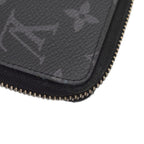 Louis Vuitton Monogram Eclipse Car Key Case Coin Purse Black — view 7