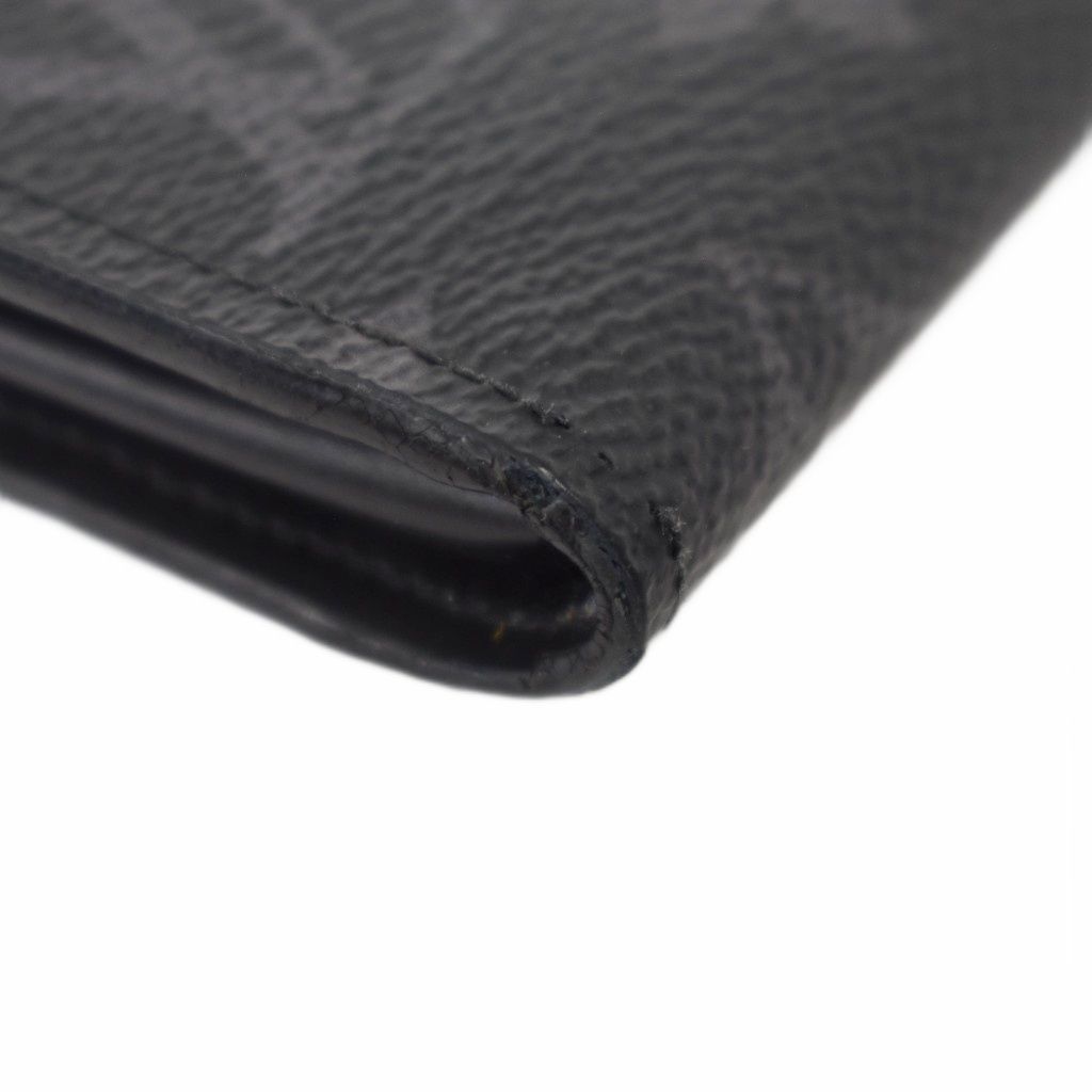 Louis Vuitton Monogram Eclipse Car Key Case Coin Purse Black — view 6