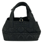 Dior Macro Cannage Toujours Leather Handbag Black — view 2