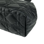 Dior Macro Cannage Toujours Leather Handbag Black — view 7
