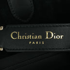 Dior Macro Cannage Toujours Leather Handbag Black — view 4