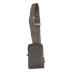 Prada Daino Leather Technology Case Brown Handbag