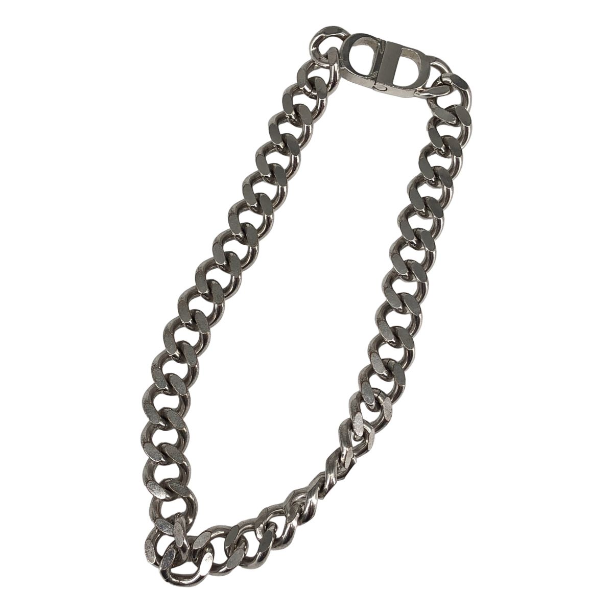 Dior ID Icon Chain Necklace Silver — view 4