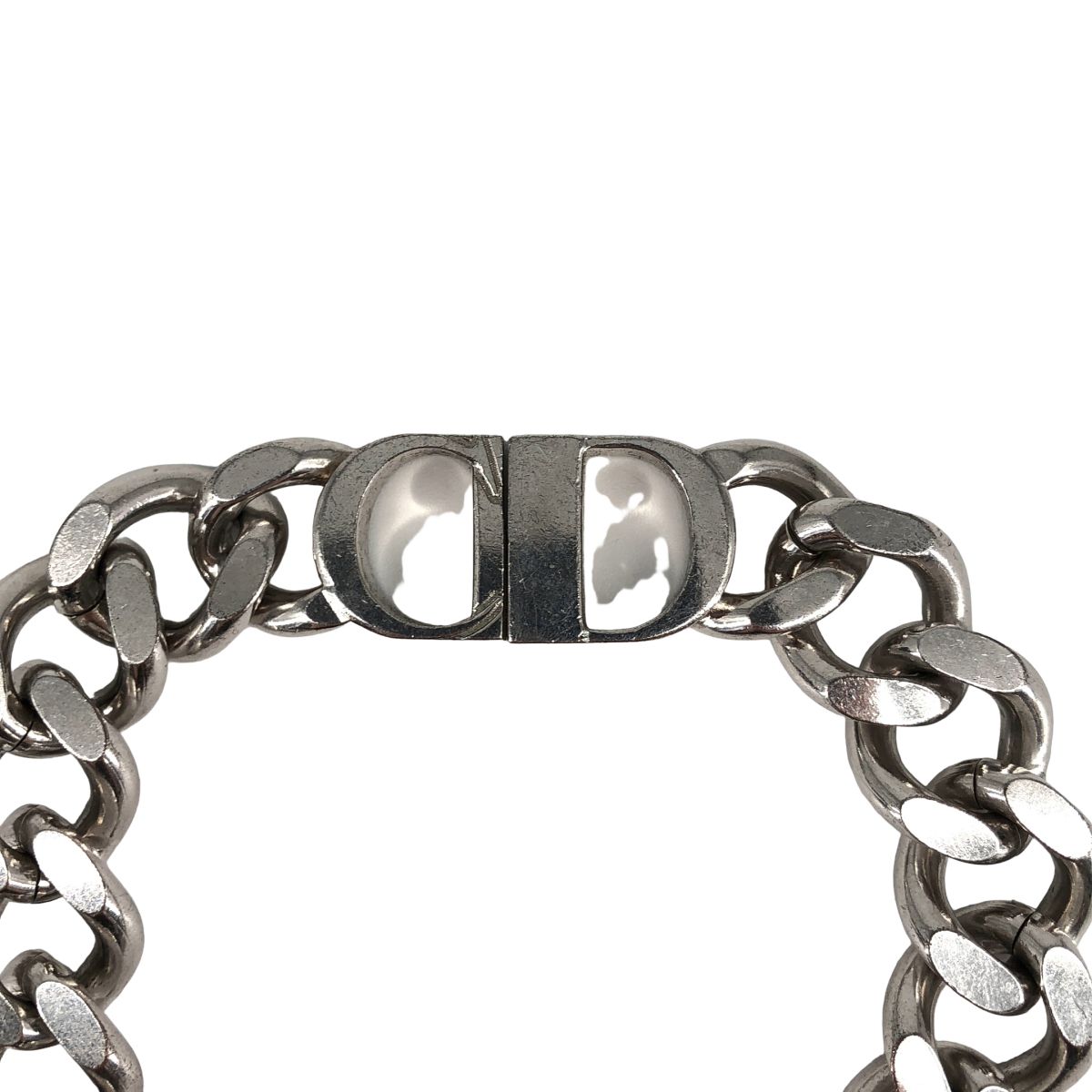 Dior ID Icon Chain Necklace Silver — view 6