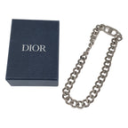 Dior ID Icon Chain Necklace Silver